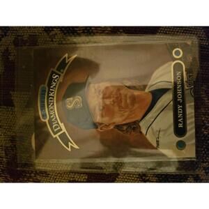 RANDY JOHNSON 1991 Donruss Diamond Kings card #DK-22 Seattle Mariners HOF
